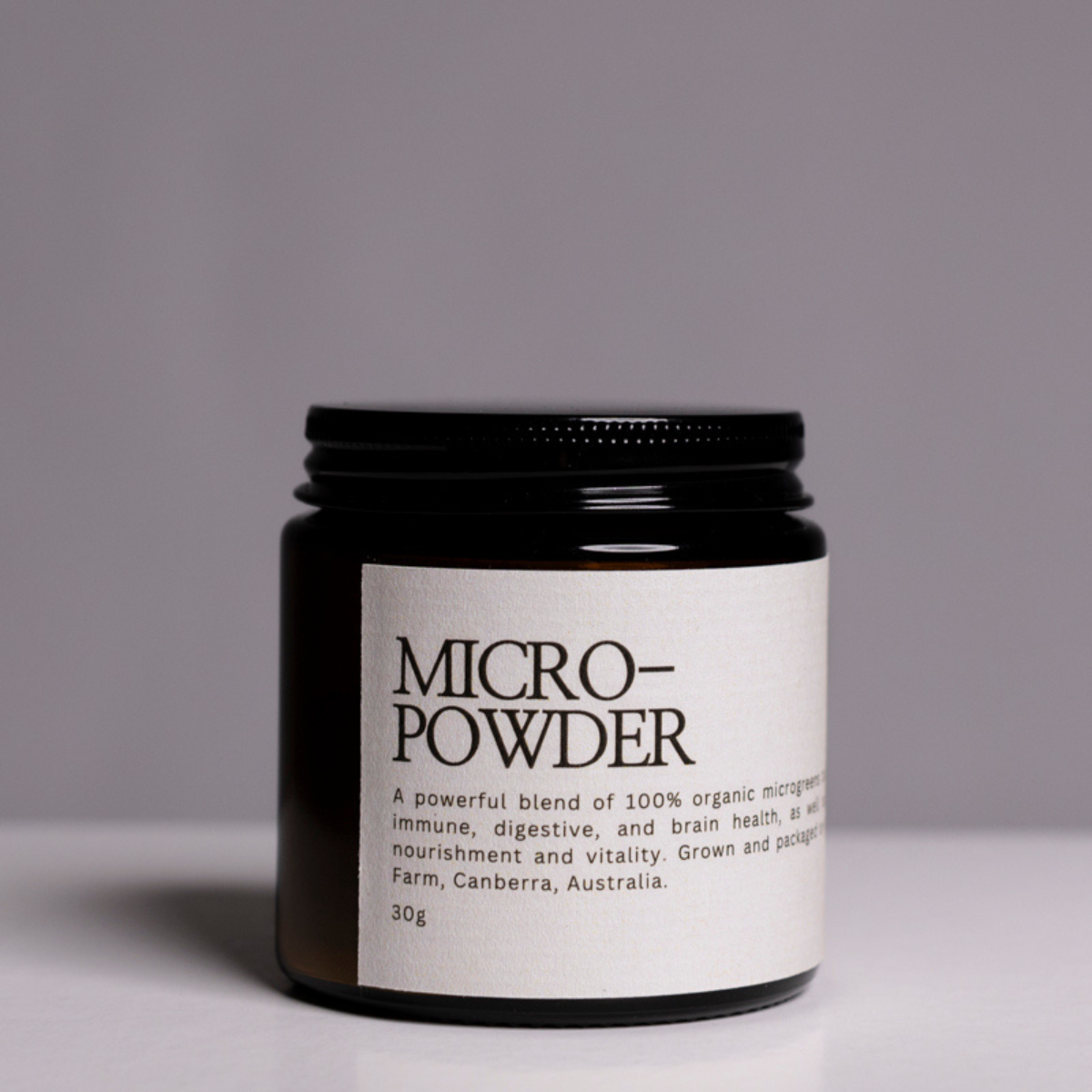 Micro Powder - Blend of 100% organic Microgreen